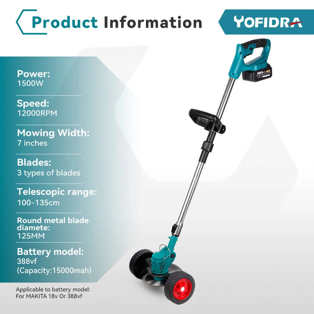 Trimmer Yofidra portable