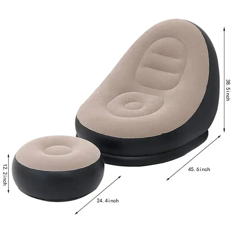 Chaise gonflable multifonctionnelle