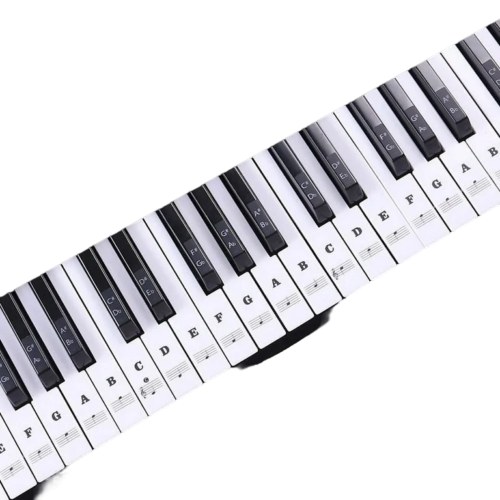 Stickers de piano d'entraînement